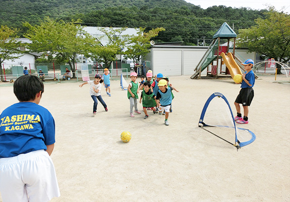 写真：地域開放の様子