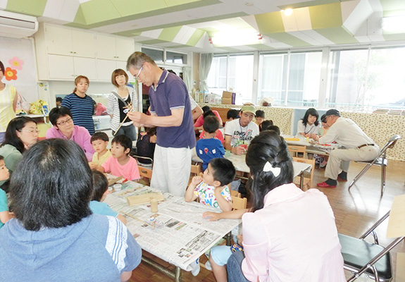 写真：地域開放の様子