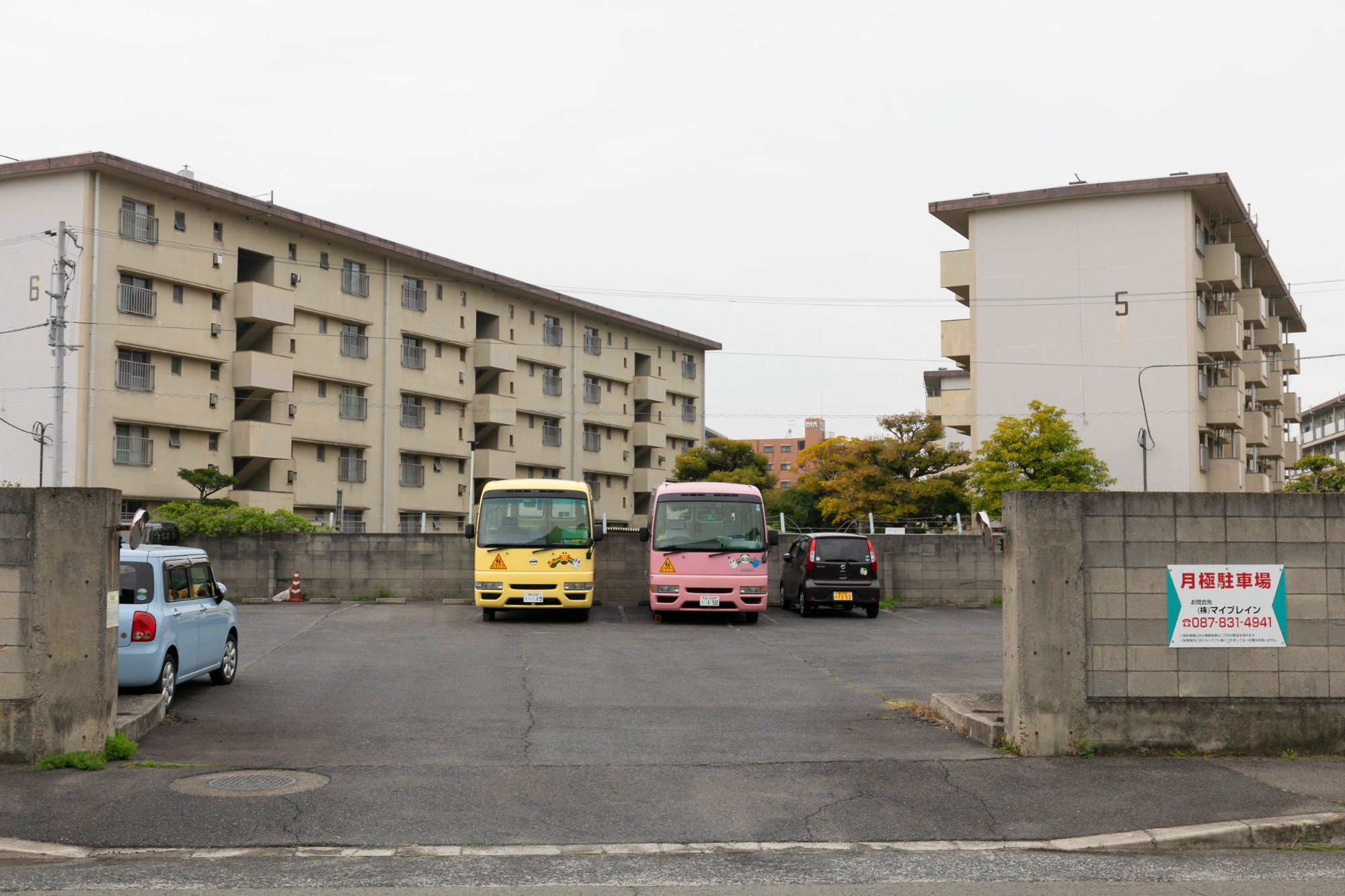 写真：第一駐車場入口